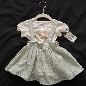 NWT | Disney Baby | Minnie Mouse Dress Set | 0-3 Months